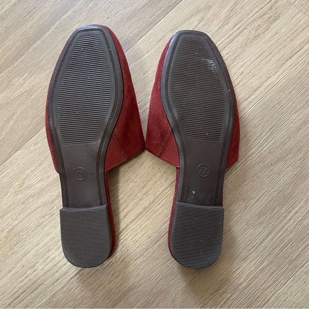 A New Day elegant Women's Mules size 7 1/2 slip on Fall staple modern chic - Picture 3 of 8